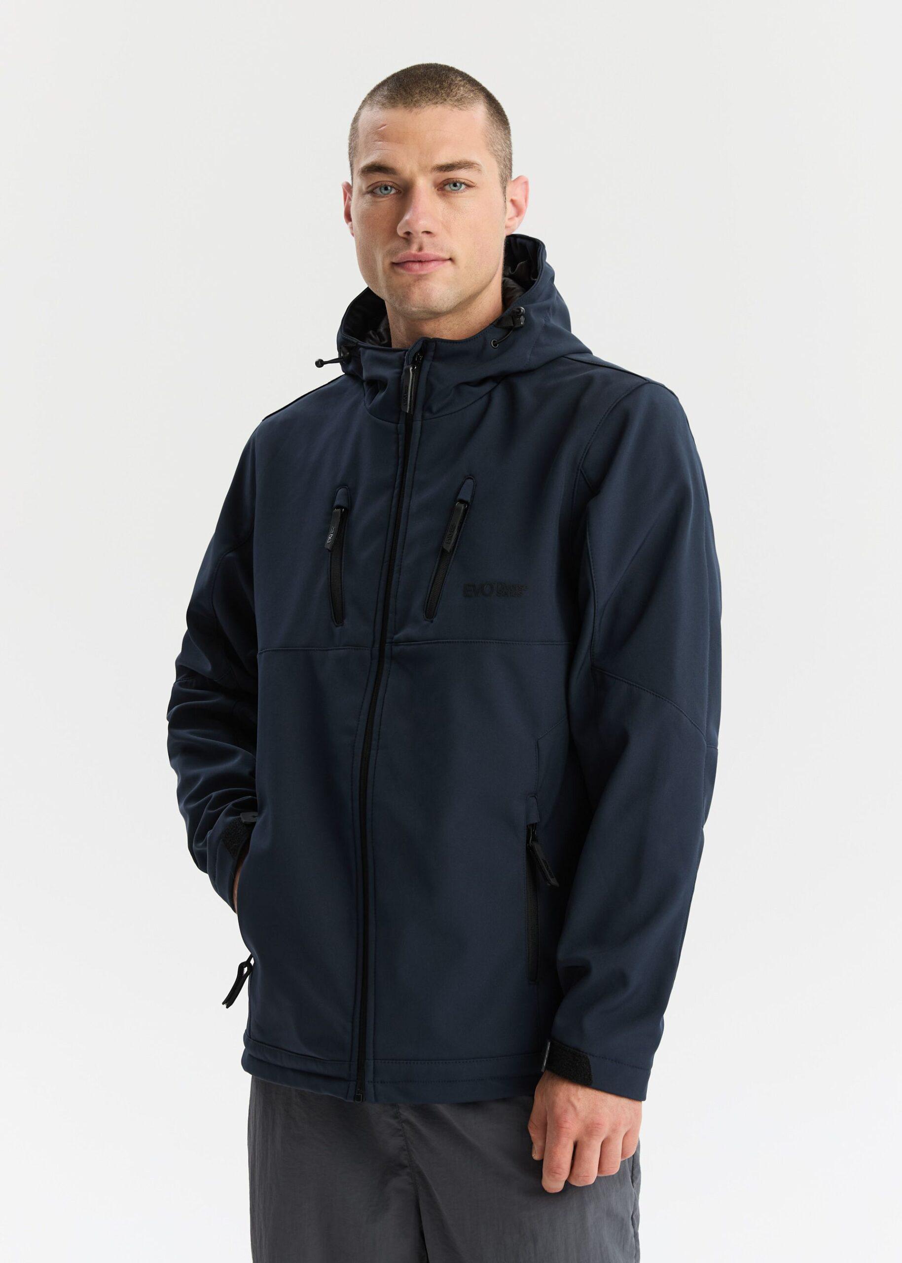 Куртка софтшел мужская Diverse EVO SOFT 05 255 L Темно-синий (5905384185723)