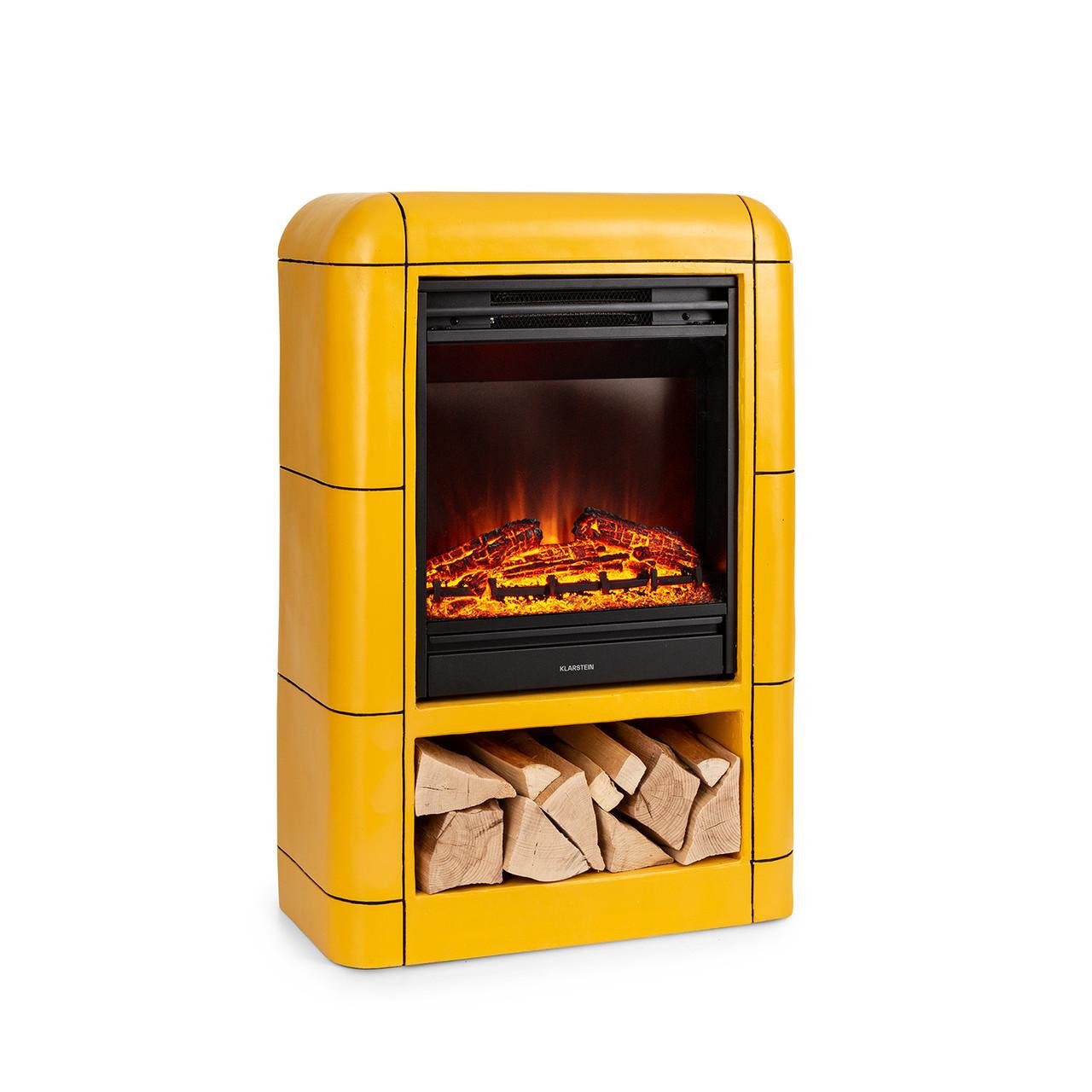 Электрический камин KLARSTEIN Dukono 1800 Вт с реалистичной иллюзией огня (10039853)