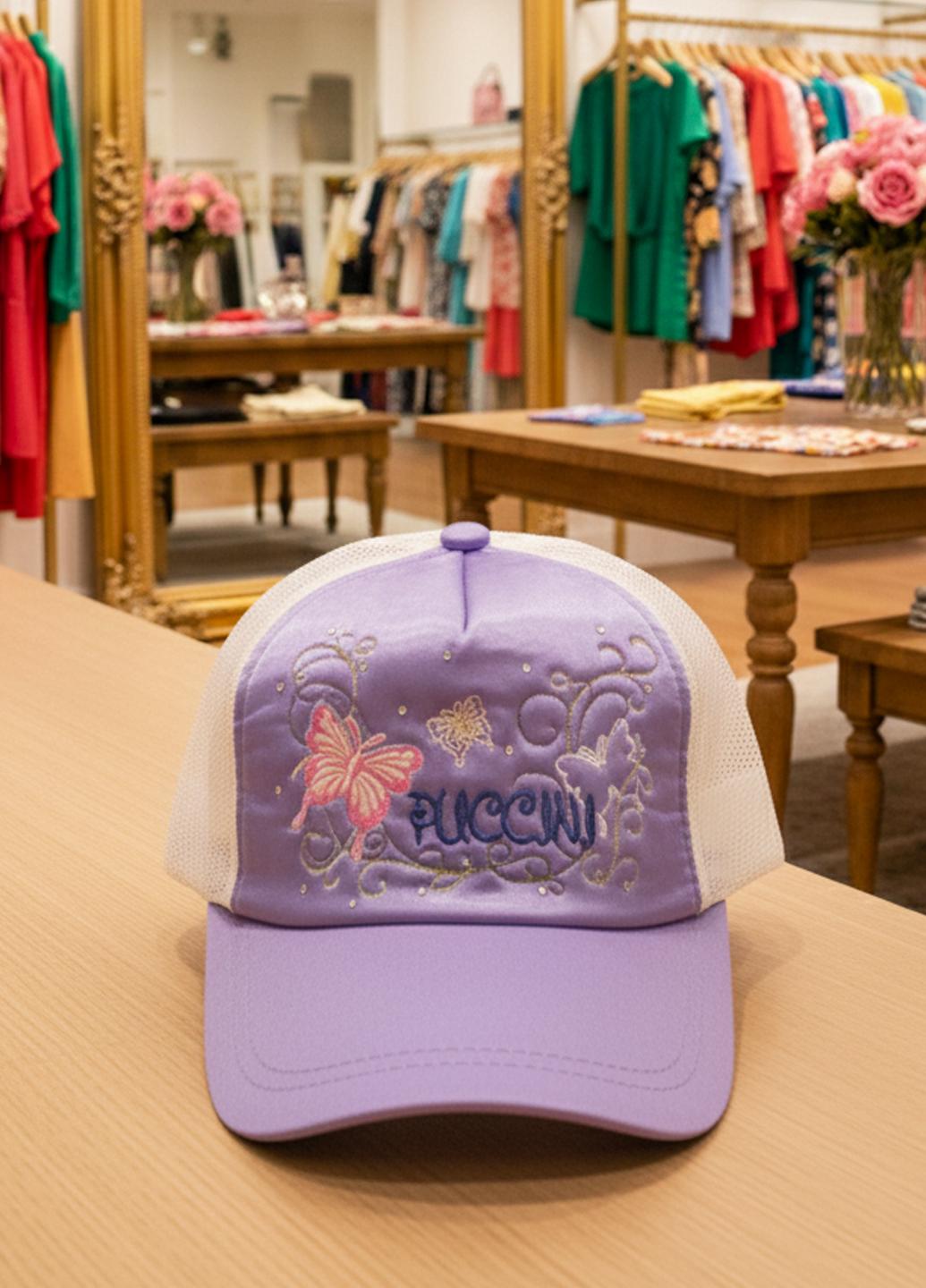 Кепка женская атласная Puccini K-45 One size Фиолетовый (17852239)