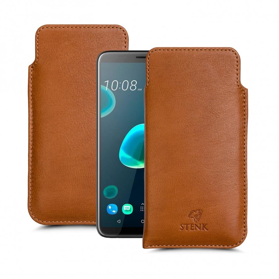 Футляр Stenk Elegance для HTC Desire 12 Plus Camel (63419)