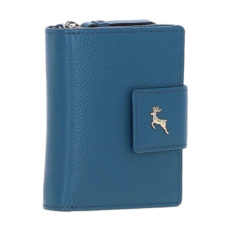 Кошелек женский кожаный Ashwood X30 Teal (42868)