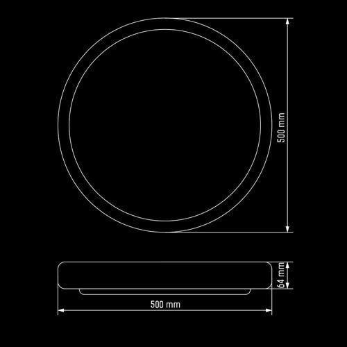 Светильник светодиодный Biom SMART SML-R08-80/2 3000-6000K 80 Вт с д/у (00-00017807) - фото 4