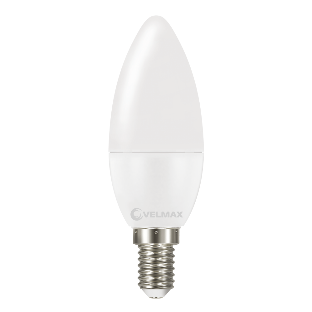 LED-лампа Velmax EMC V-C37 4W E14 4100K 400 Lm (28689392)