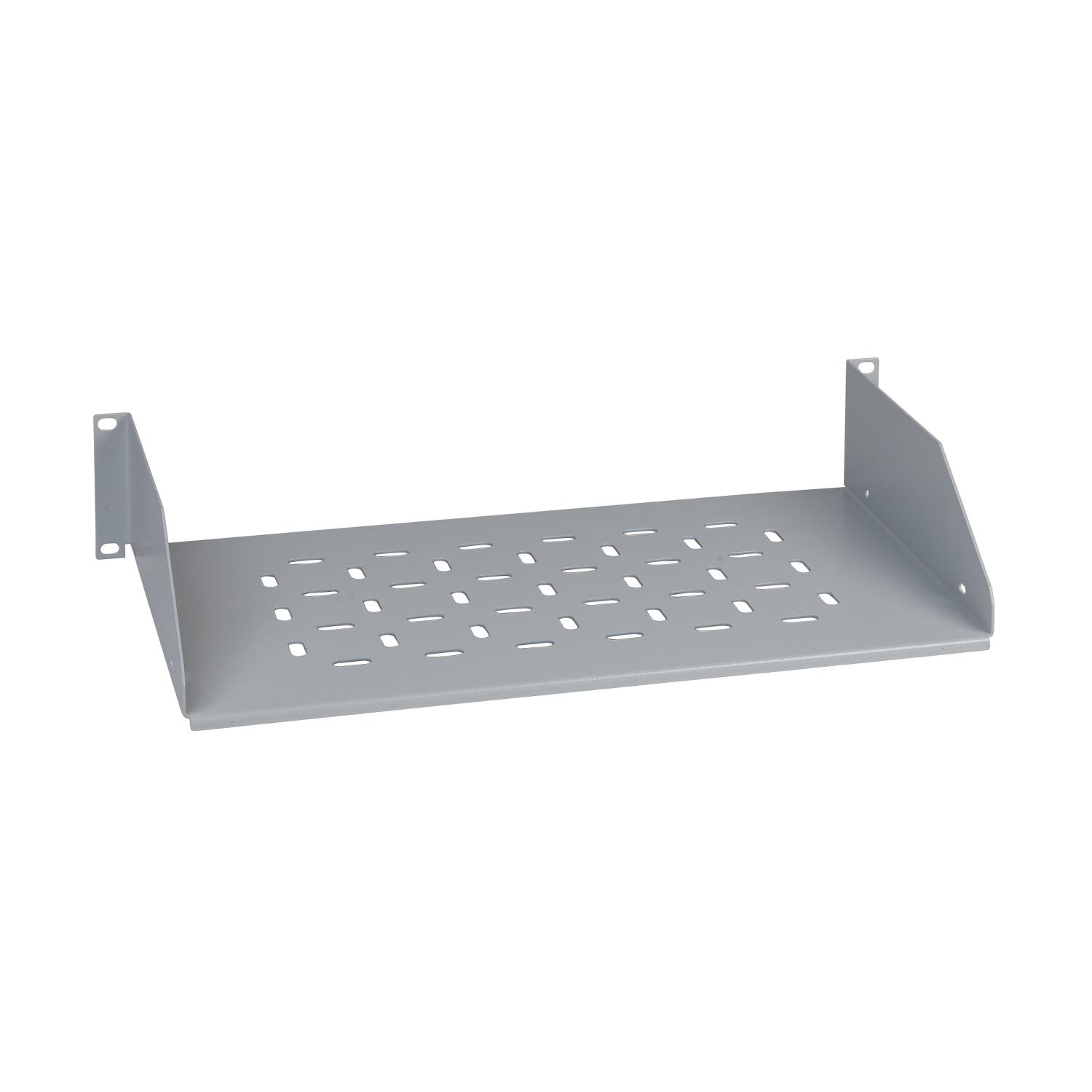 Полка перфорированная Schneider Electric Actassi 19" 2U 250 мм для шкафов (NSYBF2U25P)