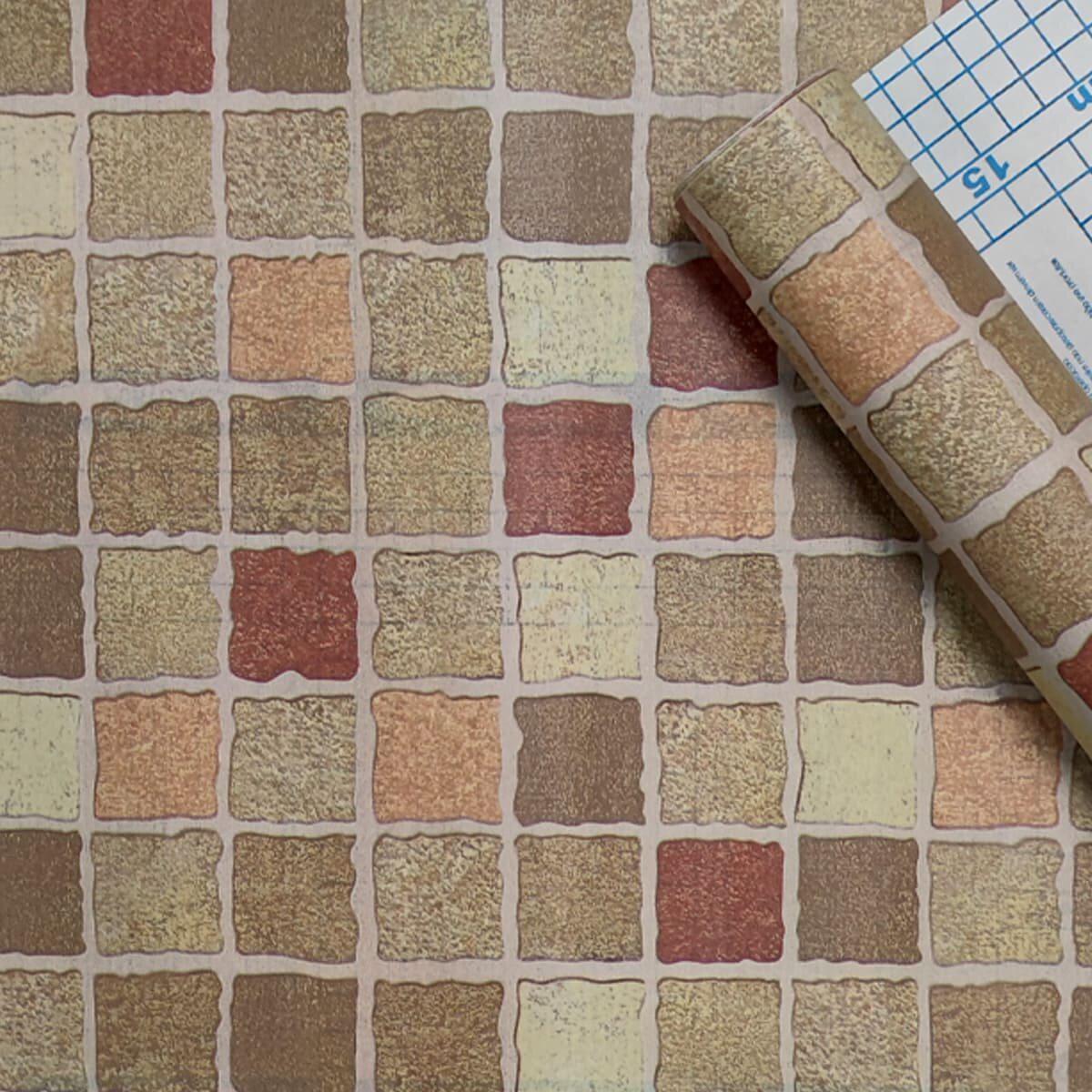 Самоклеящаяся пленка Мозаика 0,45х10 м Красный (SW-00000832)