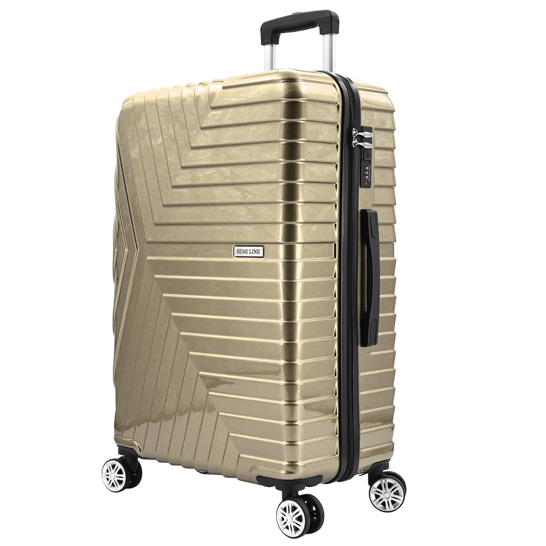 Чемодан средний Semi Line 24" Polycarbonate/ABS-Plastic M Gold (T5763-2)