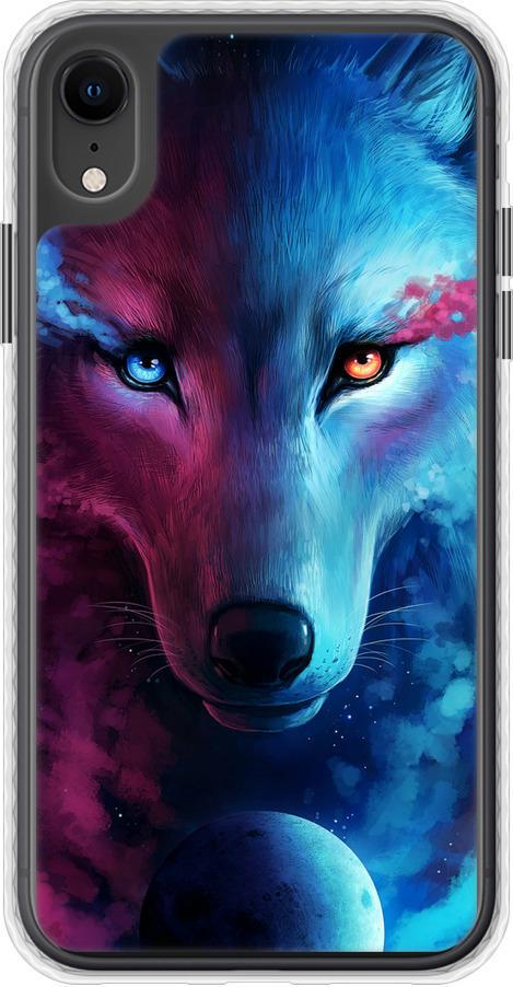 Чехол на iPhone XR Арт-волк (3999pc-1560-42517)