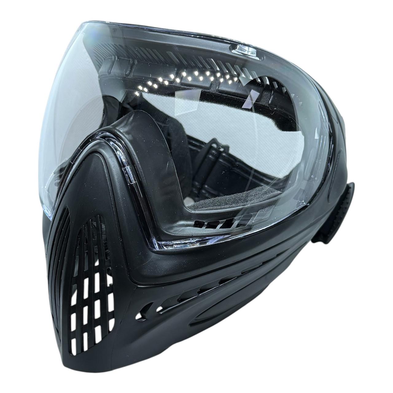 Маска пейнтбольная FMA F1 Paintball с одинарным стеклом Black/Clear (3072850525)