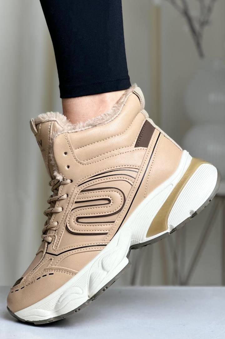 Ботинки женские Loretta K908-2 зимние р. 36 Бежевый (30139118) - фото 4 Ботинки женские Loretta K908-2 зимние р. 36 Бежевый (30139118) - фото 4