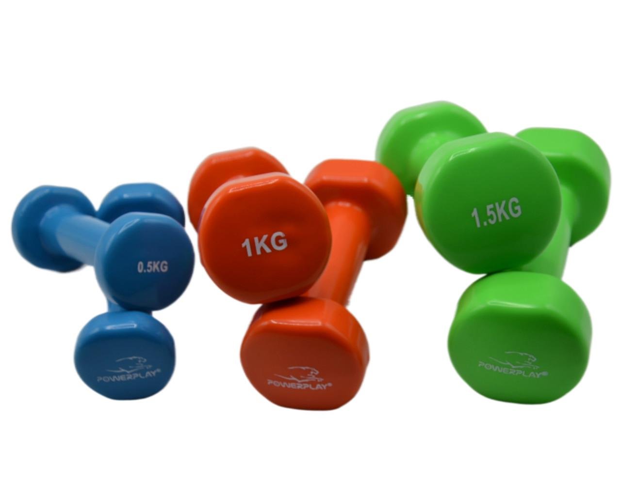 Набор гантелей в кейсе PowerPlay 4103 Fitness Dumbells 6 кг - фото 2