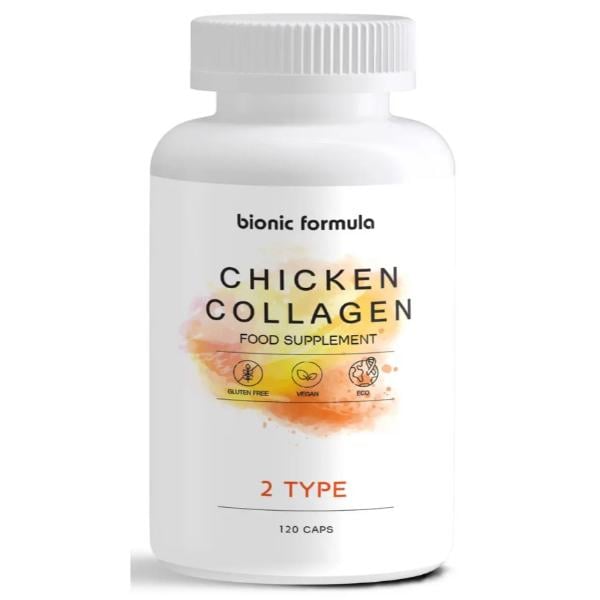 Колаген Bionic Formula Collagen Chicken & Hyaluronic Acid 120 капс. (000022425)