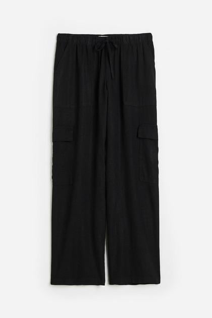 Брюки H&M S Чорний (1179124П)