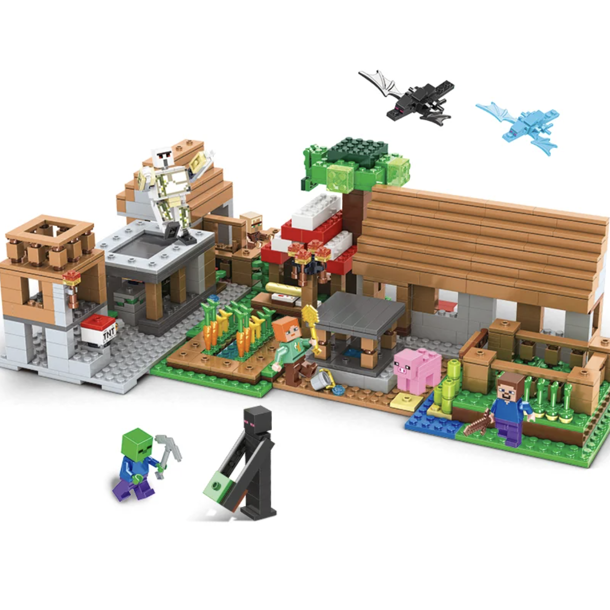 Конструктор My World Заворушка в селищі 938 деталей (AA8002)