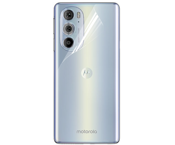 Противоударная гидрогелевая пленка Hydrogel Film для Motorola Edge 30 Pro на заднюю панель, Transparent
