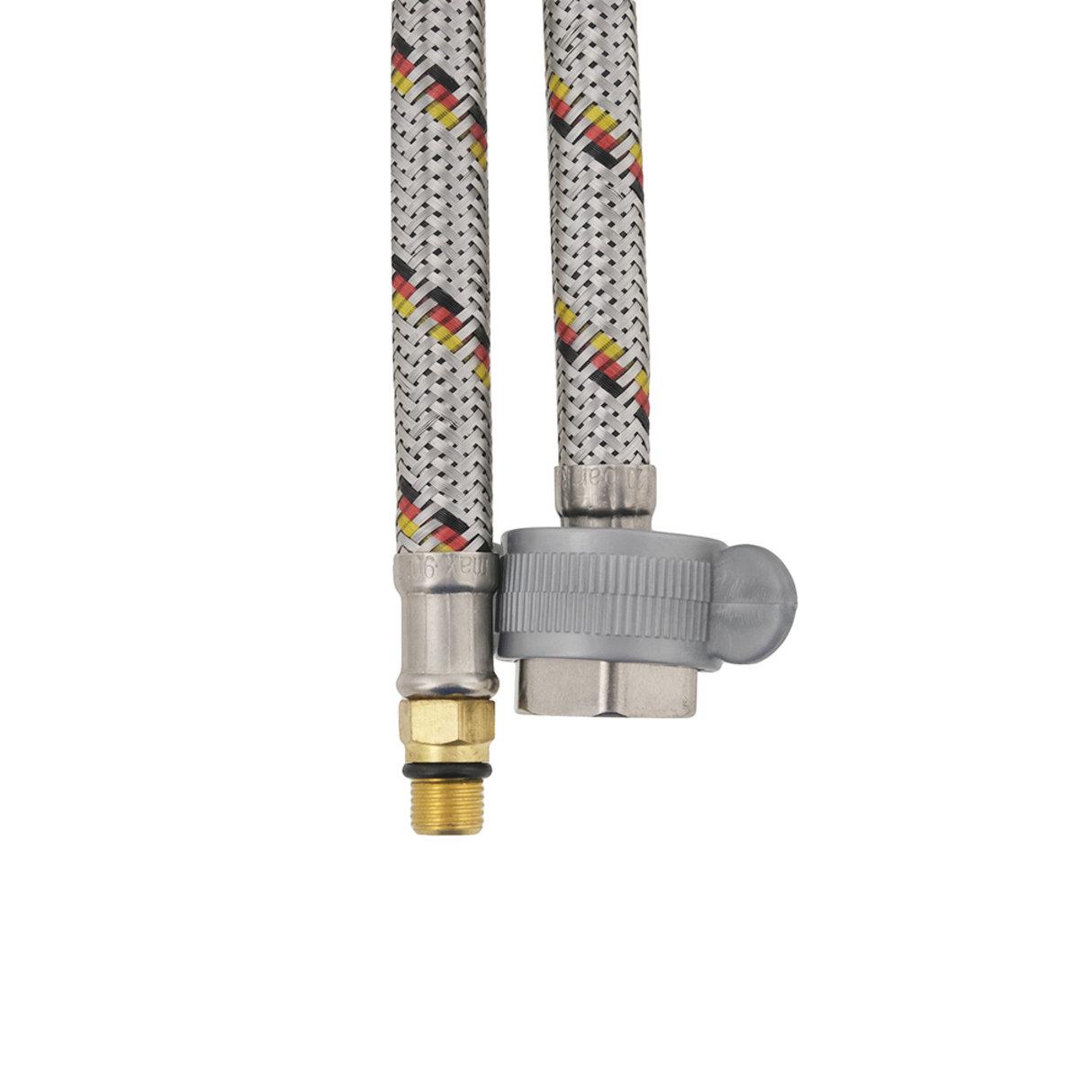 Шланг гумовий Raftec М10х1/2" 0.3 м коротка голка