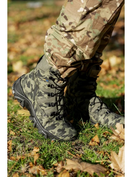 Кроссовки мужские с нубуком на меху р. 44 29 см Хаки - фото 3 Кроссовки мужские с нубуком на меху р. 44 29 см Хаки - фото 3