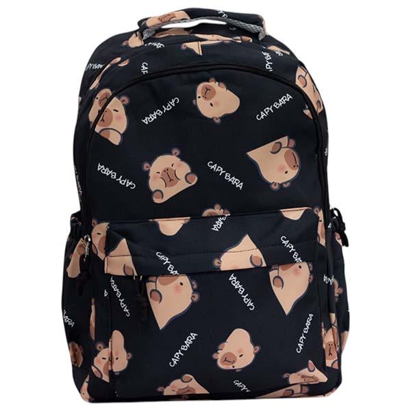 Рюкзак молодежный Capybara 46х31х18 см Черный (ЦБ-00034046)