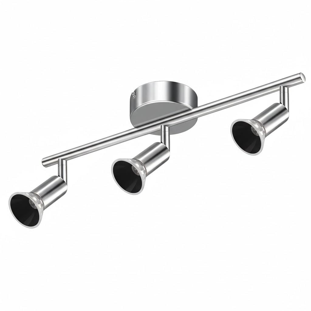 Світильник стельовий Ketom Round 3 Way Ceiling Spotlight Fitting Білий хром (31559217)