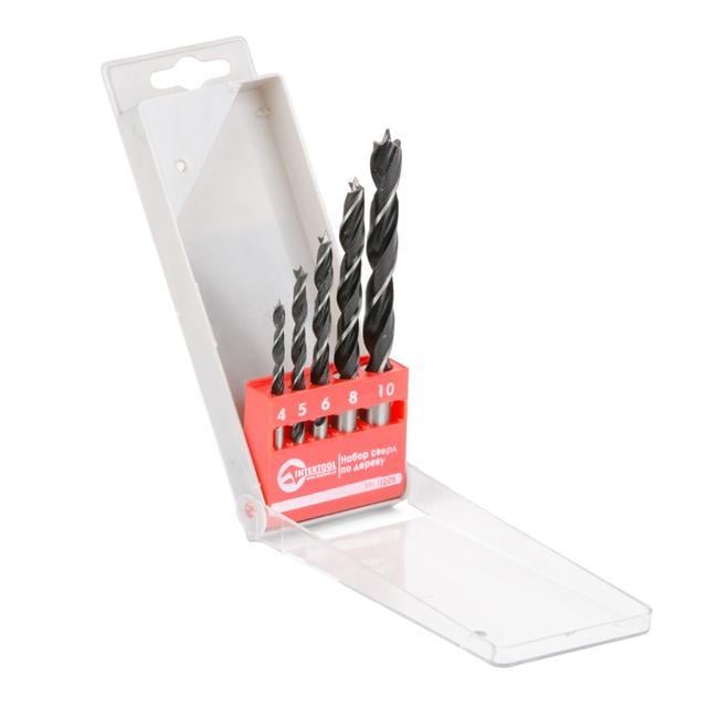 Набір свердлів Intertool SD-0205 по дереву 5 шт. (9617560)