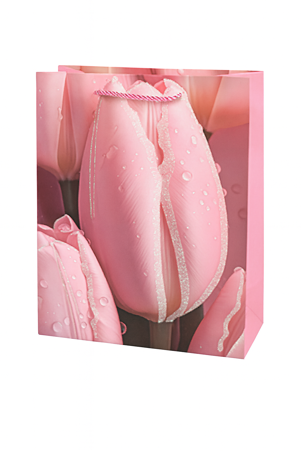 Подарочный пакет Tulips R99665-L 30х41,5х12 см Розовый