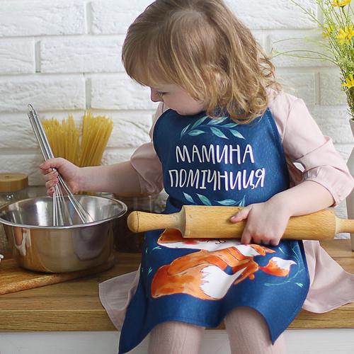 Фартук детский Сolorful "Мамина помічниця" 42х60 см (FRTCD_21A004) - фото 4 Фартук детский Сolorful "Мамина помічниця" 42х60 см (FRTCD_21A004) - фото 4