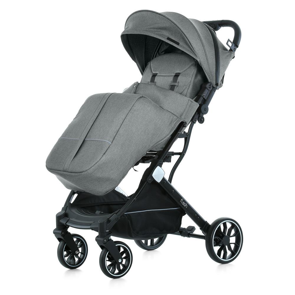 Коляска дитяча прогулянкова Bambi Stone Gray (M 5727-1) - фото 4