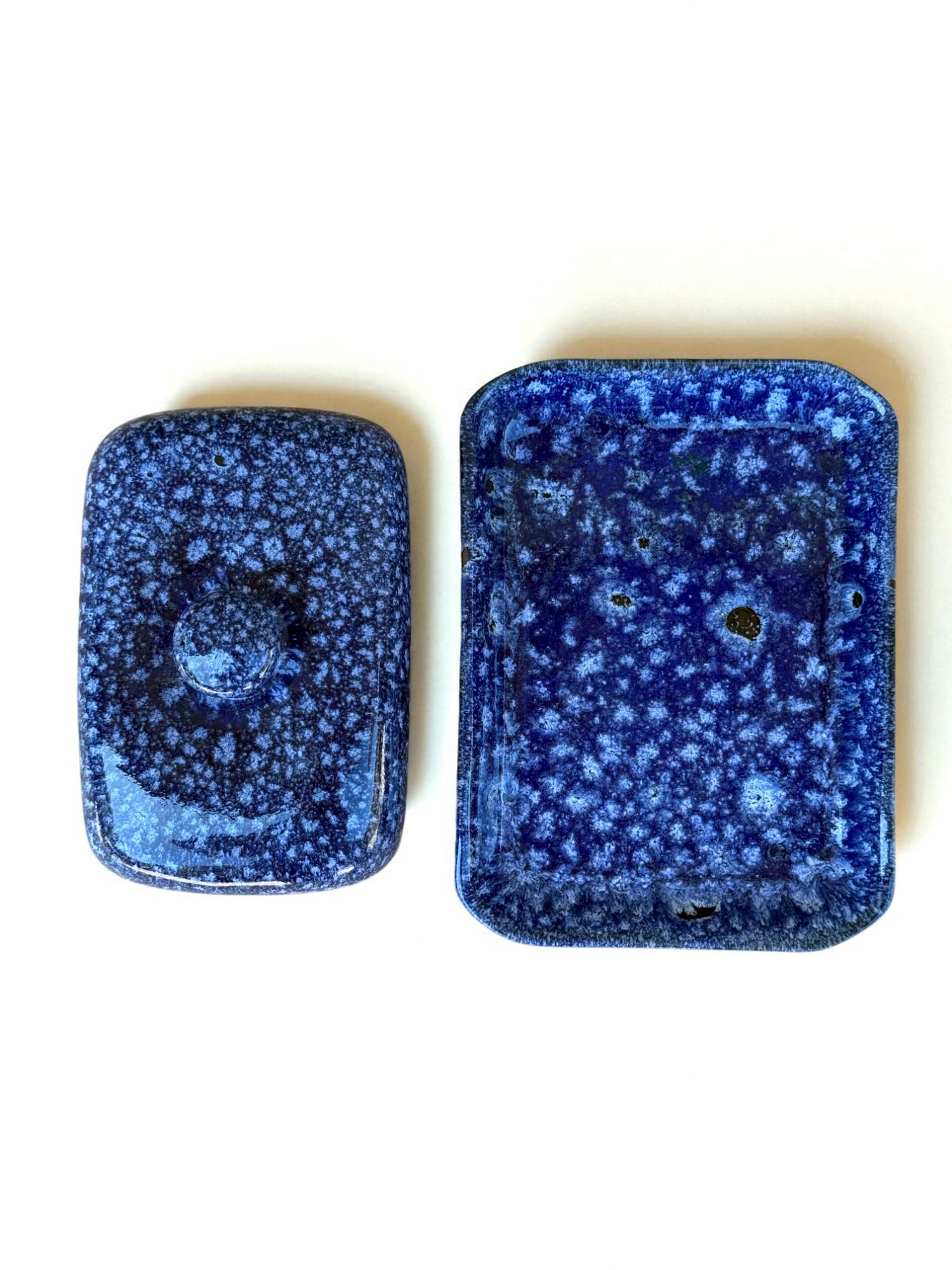 Масленка ручной работы Синий (28830788) - фото 8 Масленка ручной работы Синий (28830788) - фото 8