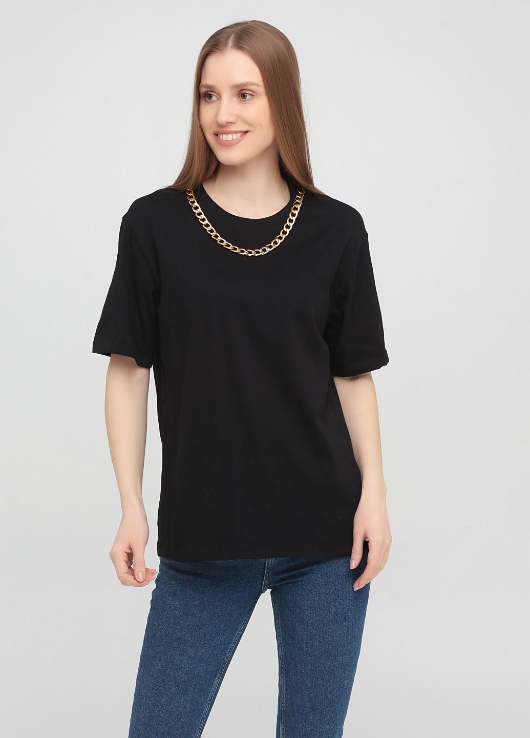 Футболка оверсайз XS Черный (9286142abr)