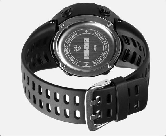 Годинник наручний Skmei 1681 Black (18487) - фото 2 Годинник наручний Skmei 1681 Black (18487) - фото 2