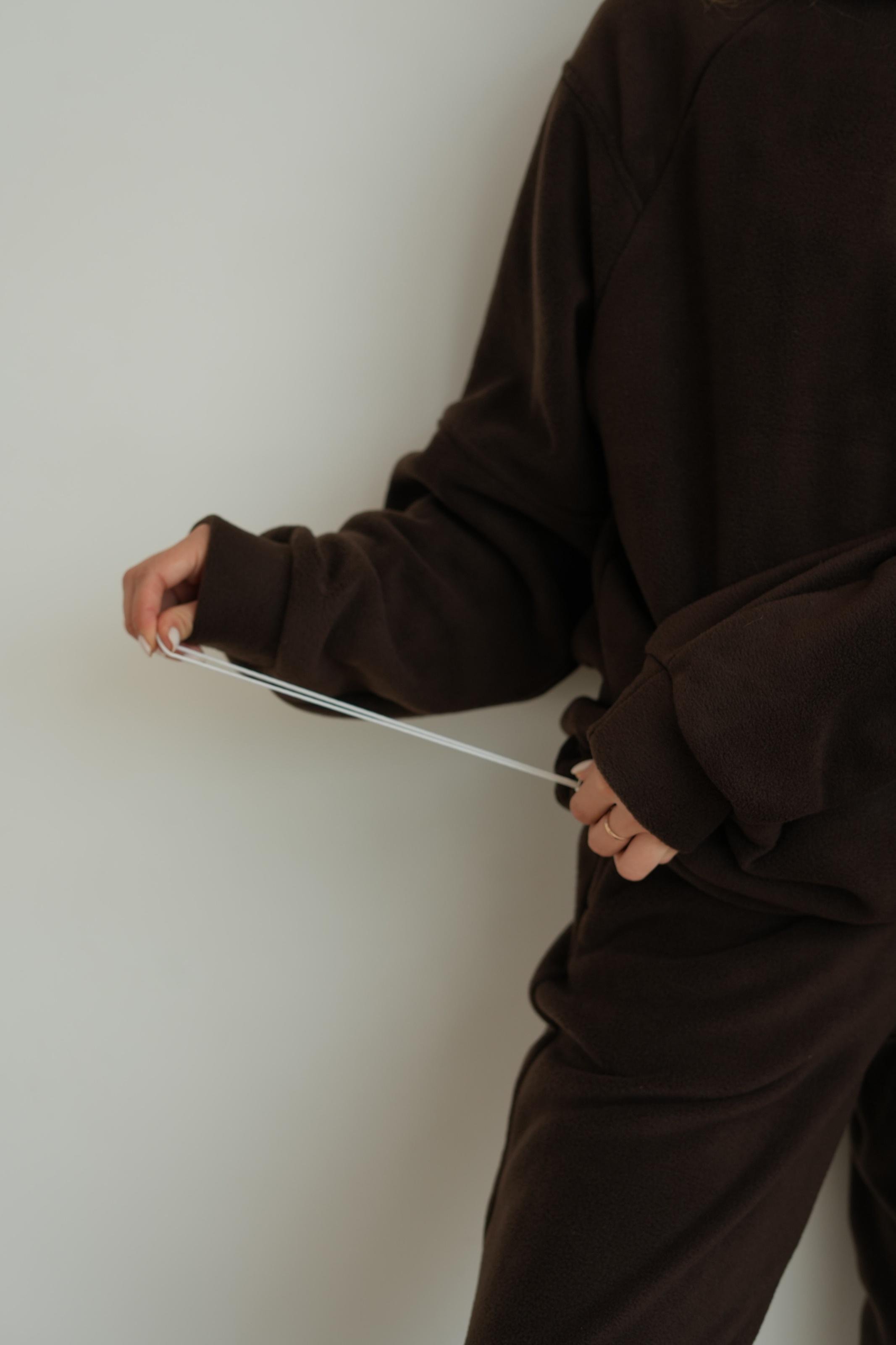 Костюм флісовий BASE XL/2XL Шоколадний (10203XLXXL) - фото 8 Костюм флісовий BASE XL/2XL Шоколадний (10203XLXXL) - фото 8