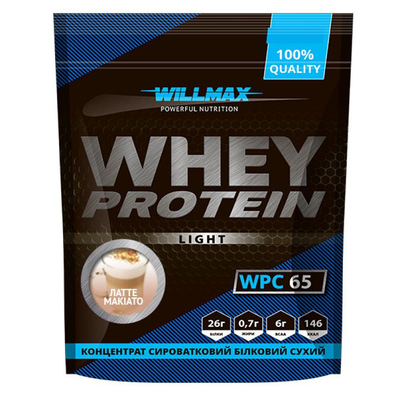 Протеин сывороточный Willmax Whey Protein Light 65% 1 кг Латте