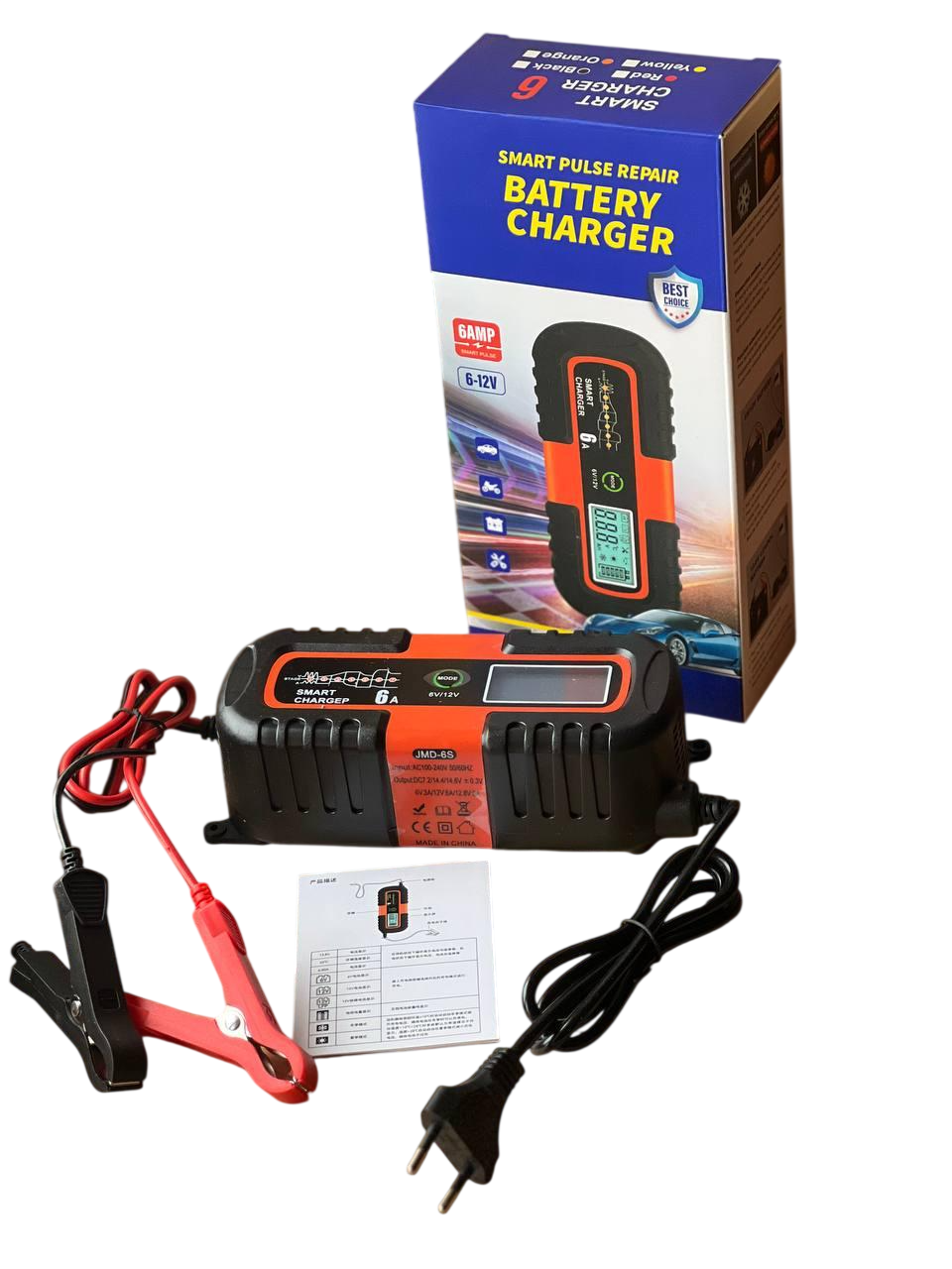 Зарядное устройство 12 V Expert ЗУ-400 Красный (AND 281)