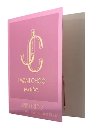 Парфумована вода жіноча Jimmy Choo i want choo with love 2 мл Парфумована вода жіноча Jimmy Choo i want choo with love 2 мл