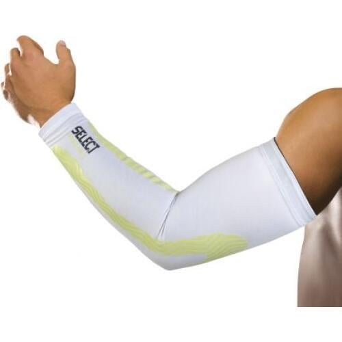 Рукава компрессионные Select Compression sleeve 6610 S Белый (566100-001)