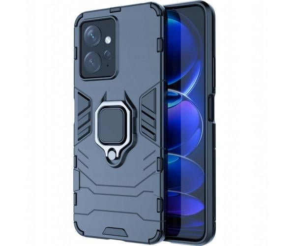 Чехол накладка Ricco Black Panther Armor для Xiaomi Redmi Note 12 4G Синий