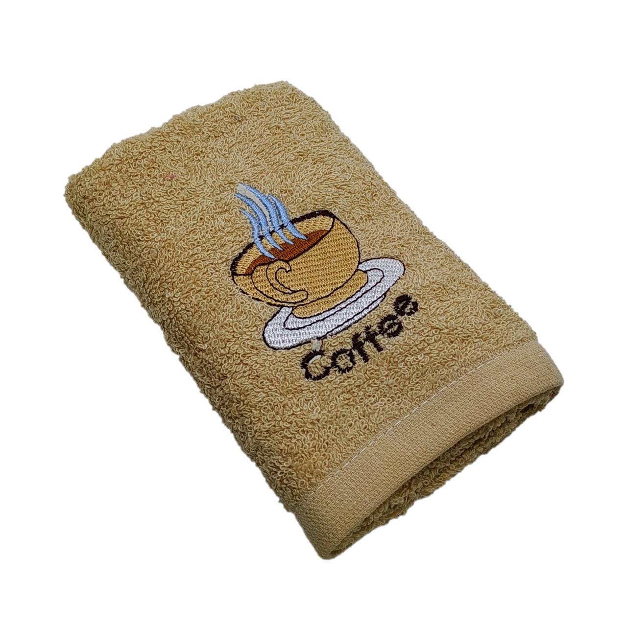 Рушник для кухні Luxyart махровий 35х70 см Бежевий (L121)