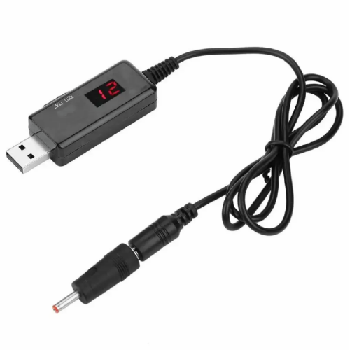 Кабель USB-DC для роутера 9V/12V с переключателем - фото 1