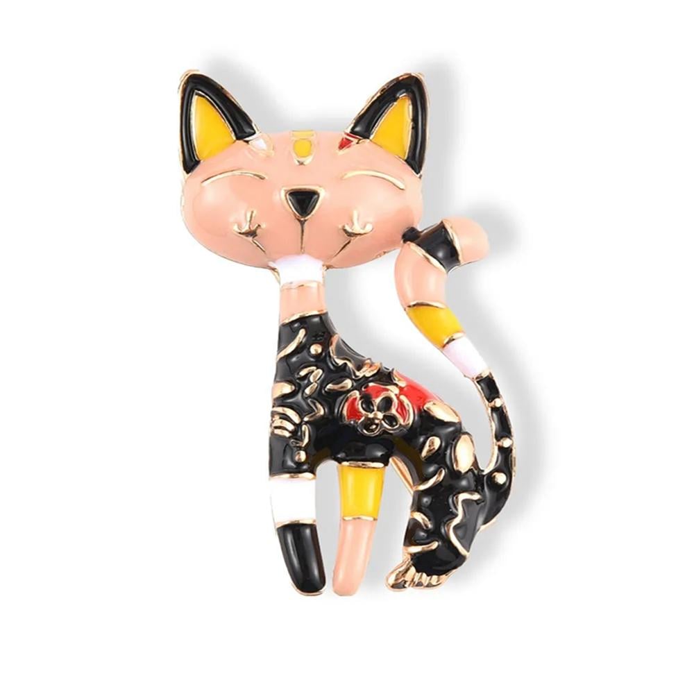 Брошка Котик 25x40 мм 12 г (494693359)