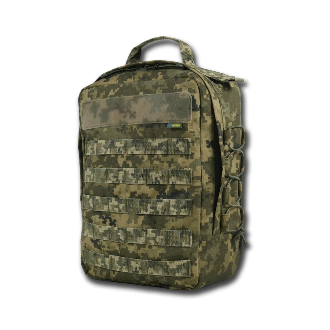 Рюкзак штурмовой лямки Molle Cordura 1000D сумісний з гідратором Піксель (10790778)