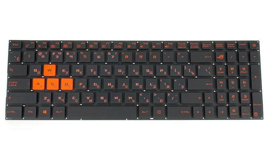 Клавиатура для ноутбука Asus GL502VS Черный (169878)
