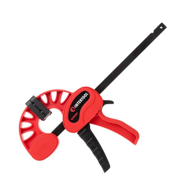 Струбцина автомат Intertool HT-6115 зусилля затиску до 70 кг 150x60 мм (8773389)