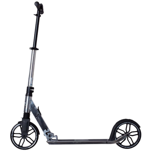 Самокат Rideoo 200 City Scooter с амортизаторами 87x105x93 см Silver (1879191278) - фото 3