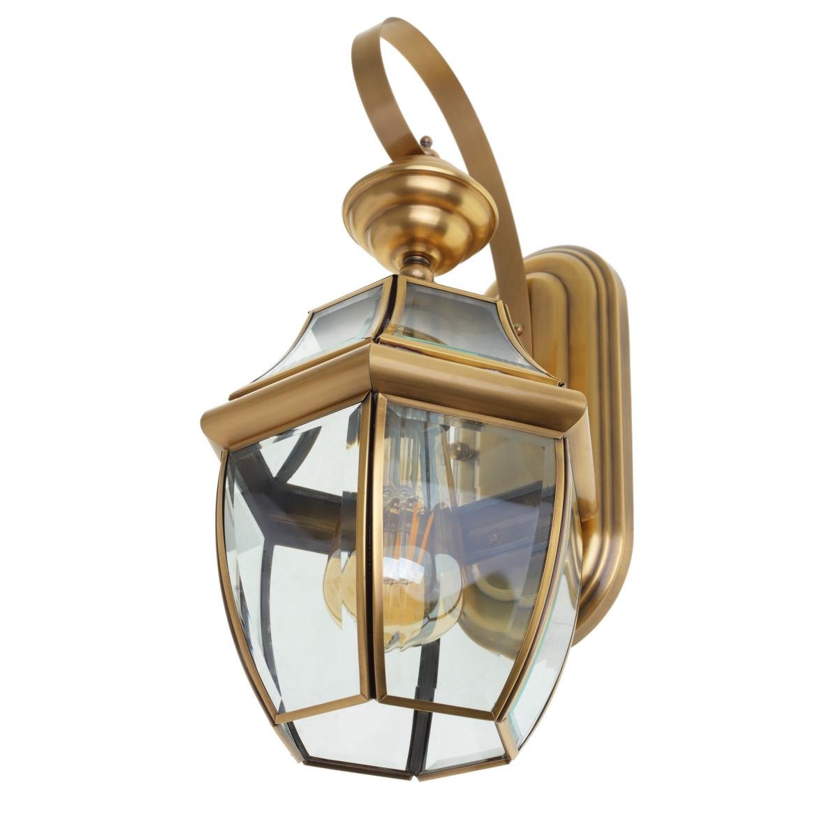 Світильник настінний фасадний Brille GL-39 AM-B E27 (34-380)