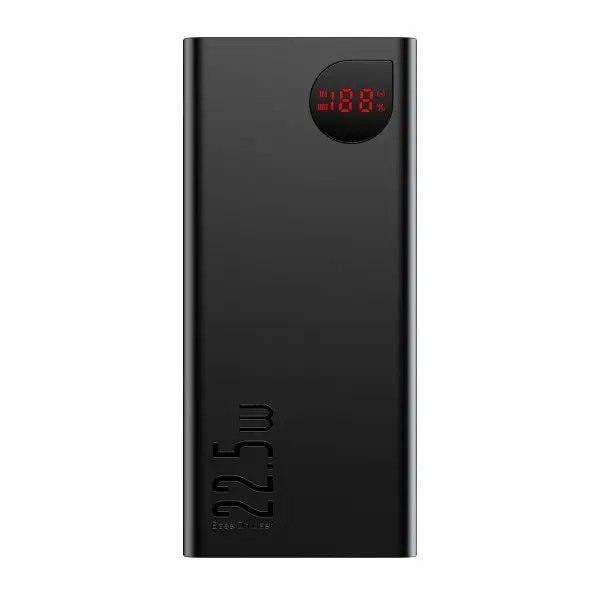 Повербанк BASEUS Adaman Metal 20000 mAh 22,5W з технологією QC3.0+PD3.0 Black