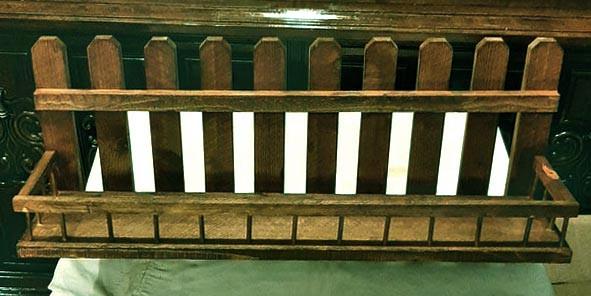 Полка настенная из дерева Талеро Мускат (ПНС/002607)