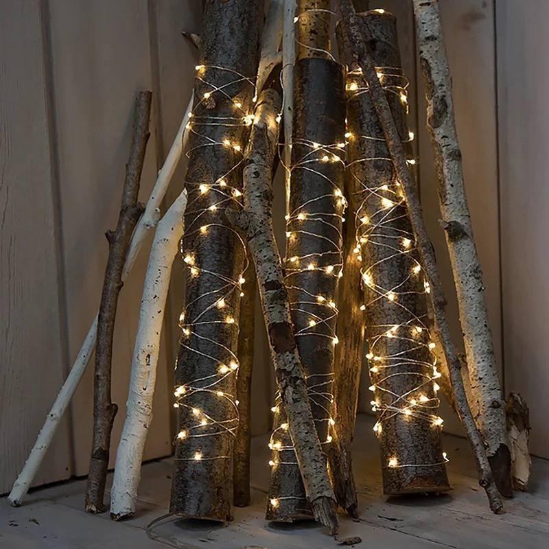 Гірлянда Роса від USB на мідному дроті з пультом 20 м (1268) - фото 4 Гірлянда Роса від USB на мідному дроті з пультом 20 м (1268) - фото 4