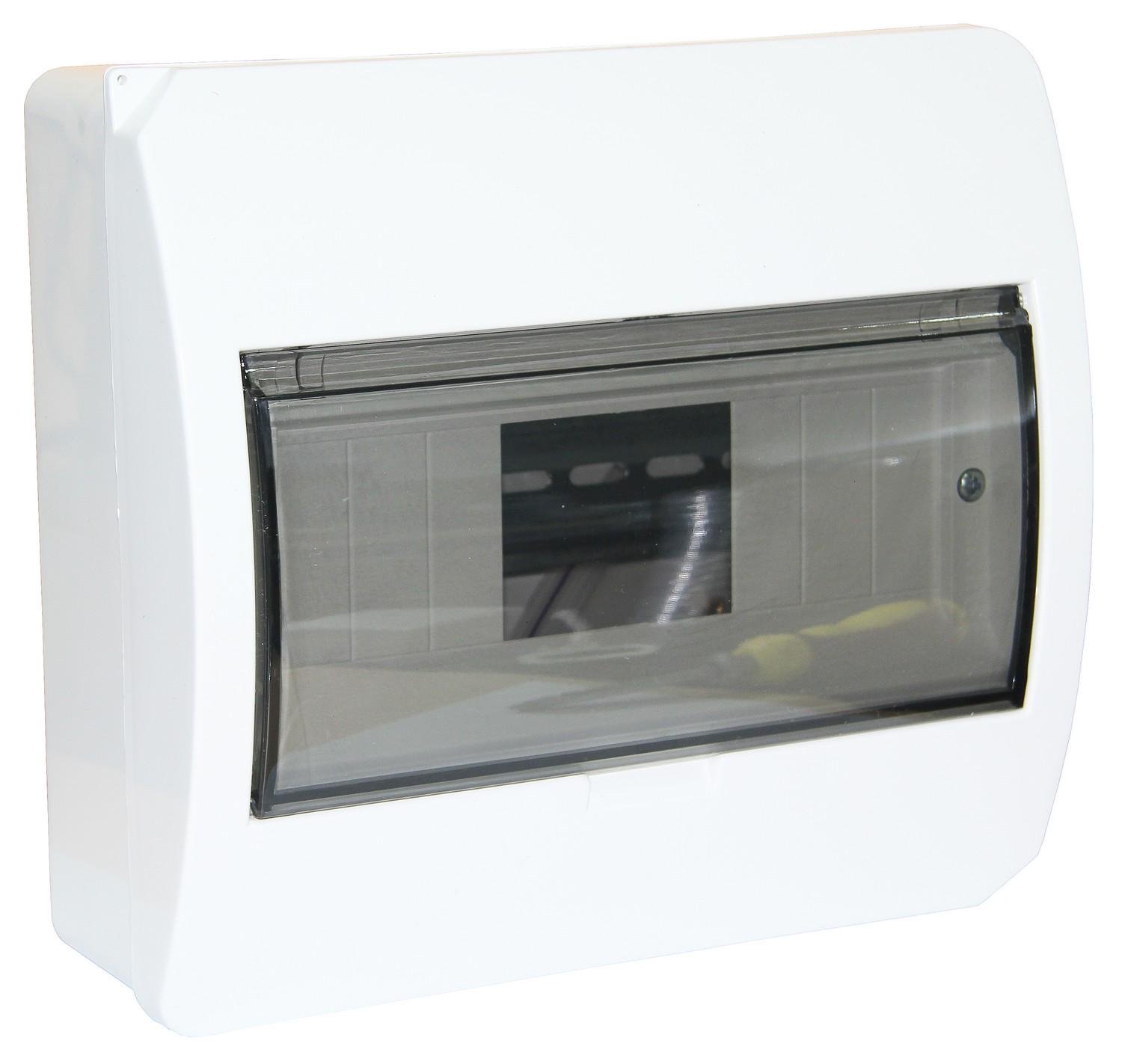 Щиток наружный Uasell на 9 модулей (00015554) Щиток наружный Uasell на 9 модулей (00015554)