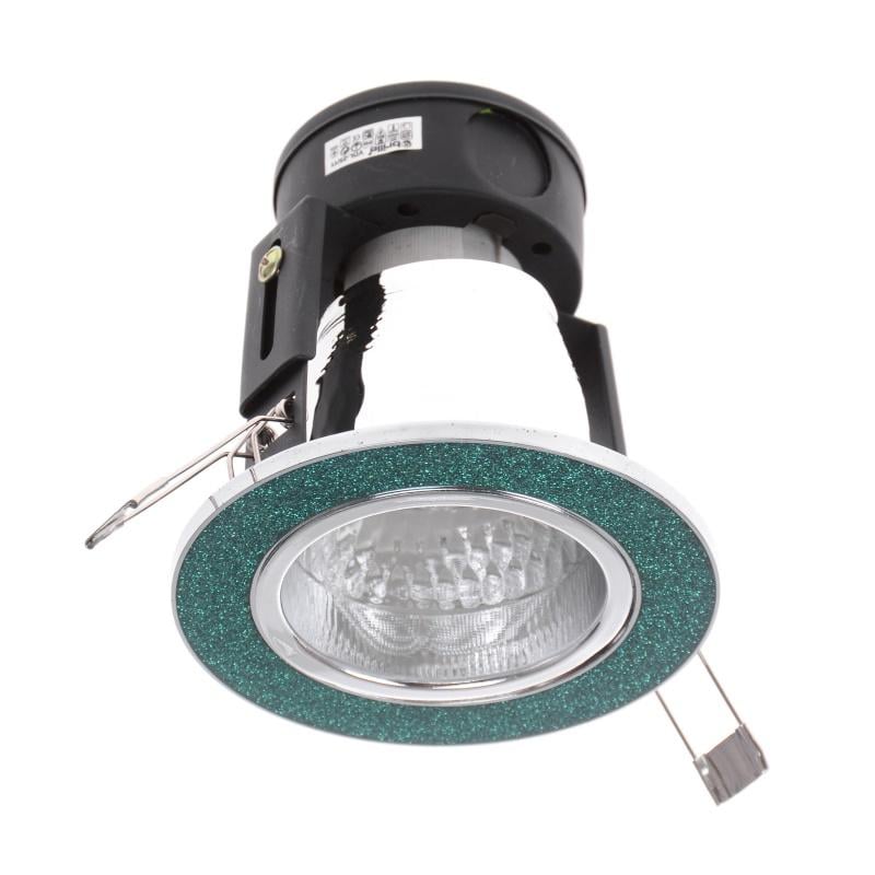 Светильник потолочный встроенный Brille VDL-25/11 Sh Light Blue/Chr