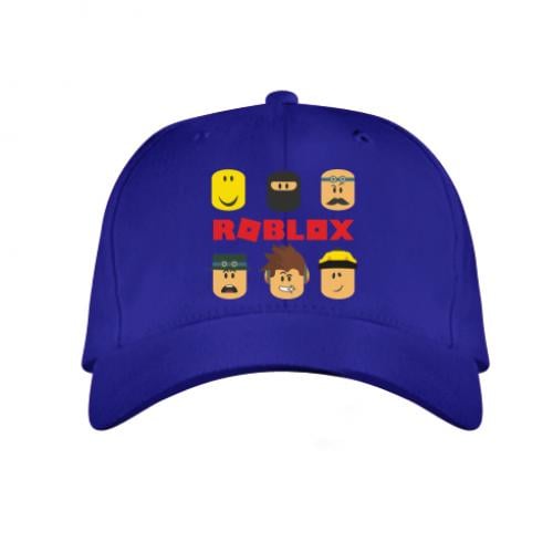 Кепка детская Roblox icons Синий (14248233-5-186380)