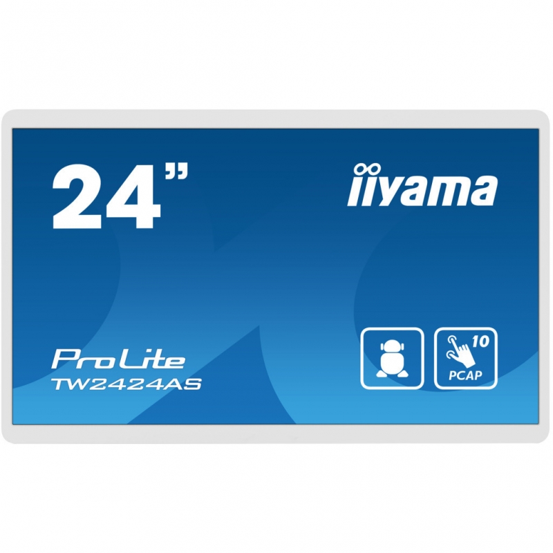 Монитор сенсорный iiyama TW2424AS-W1 IPS 1920x1080 Full HD 24" 10W (26832315) - фото 3 Монитор сенсорный iiyama TW2424AS-W1 IPS 1920x1080 Full HD 24" 10W (26832315) - фото 3